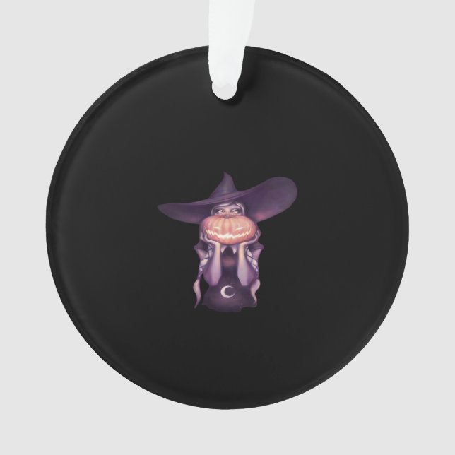 Peekabo Pumpkin Ornament (Vorderseite)