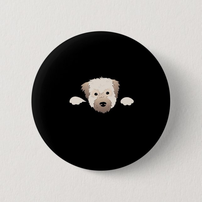 Peekabo Pup Button (Vorderseite)