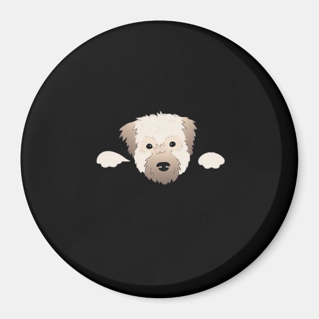Peekabo Pup Magnet (Vorne)