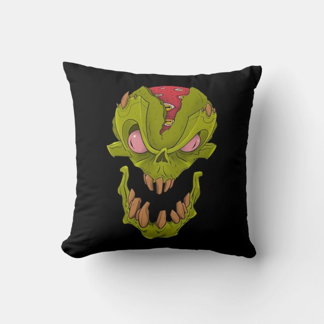 Peekabo Skull Kissen (Vorderseite)