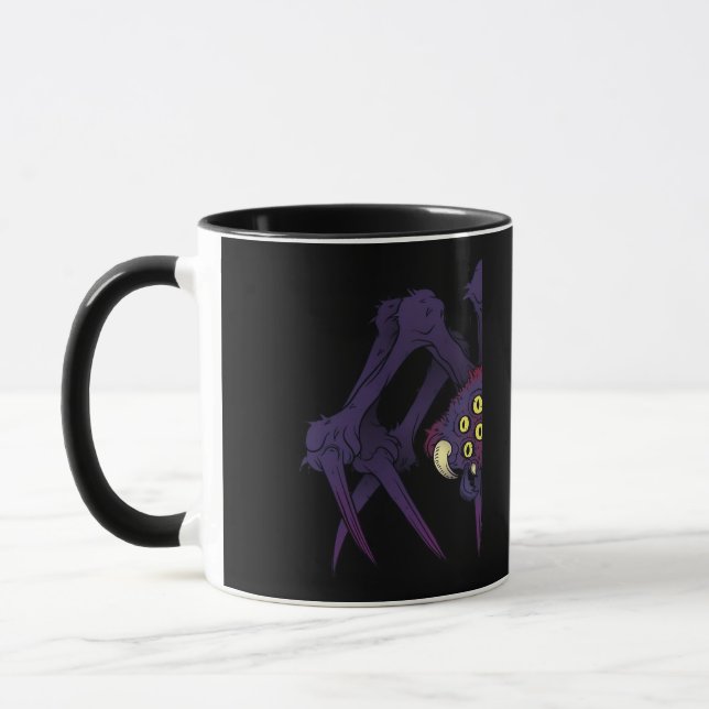 Peekabo Spider Tasse (Links)