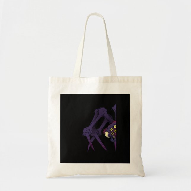 Peekabo Spider Tragetasche (Vorne)