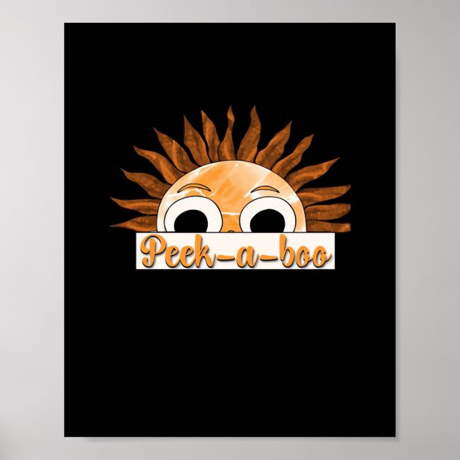 Peekabo Sunshine Poster (Vorne)