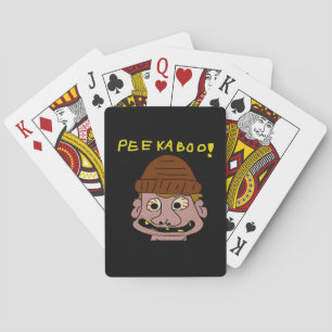Peekabo Weird Man Spielkarten