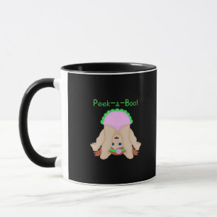 Peekabo zu Halloween Tasse