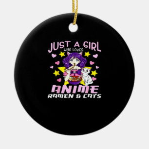 Peekaboo Anime Chibi Keramik Ornament
