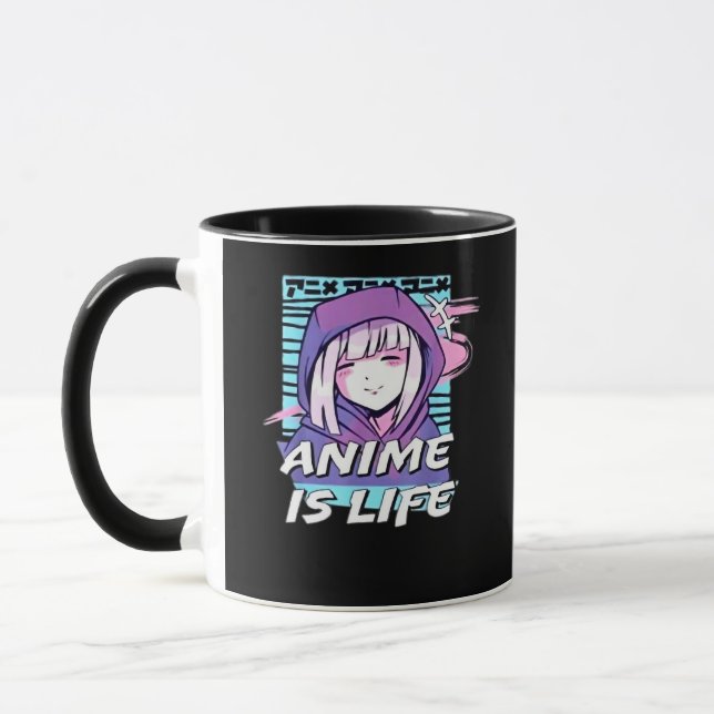 Peekaboo Anime Funny Tasse (Links)