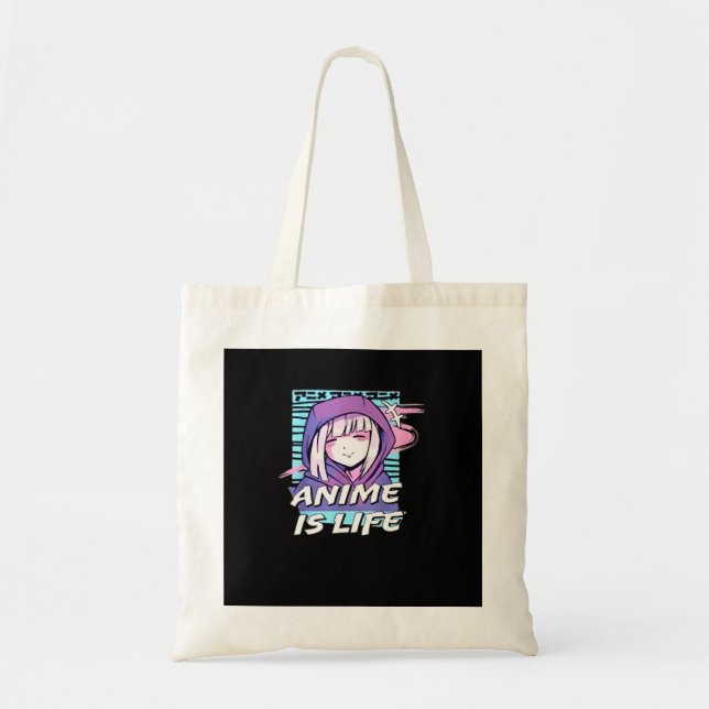 Peekaboo Anime Funny Tragetasche (Vorne)
