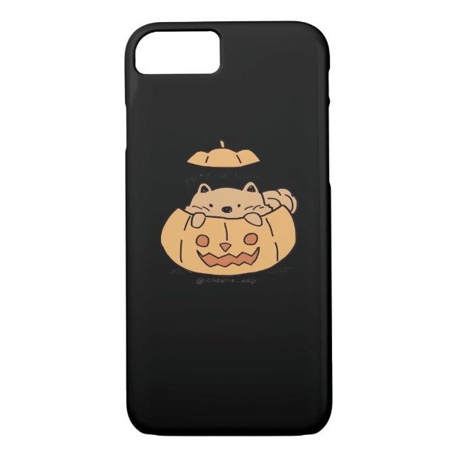 Peekaboo Autumn Vibes Case-Mate iPhone Hülle (Rückseite)