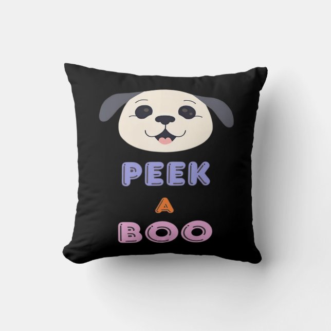 Peekaboo Basic Design Kissen (Vorderseite)