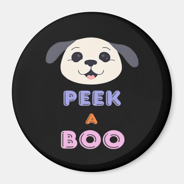 Peekaboo Basic Design Magnet (Vorne)