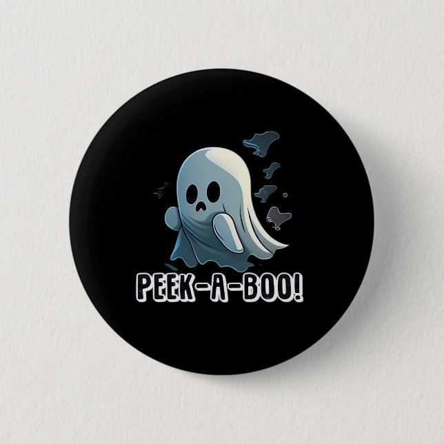Peekaboo Basic Slogan Button (Vorderseite)