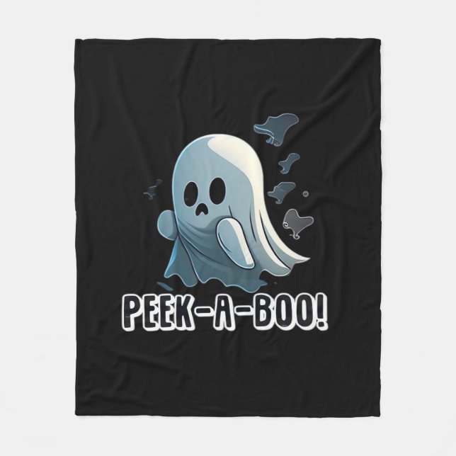 Peekaboo Basic Slogan Fleecedecke (Vorderseite)