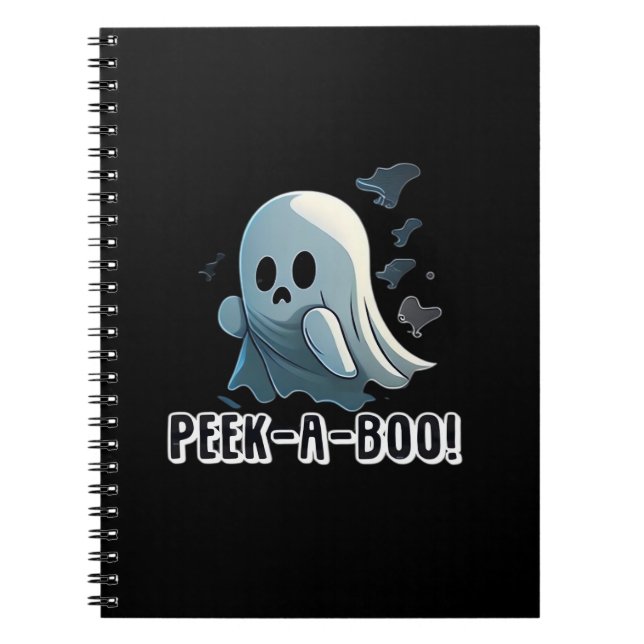 Peekaboo Basic Slogan Notizblock (Vorderseite)