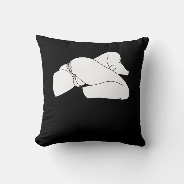 Peekaboo Classic Funny Kissen (Vorderseite)