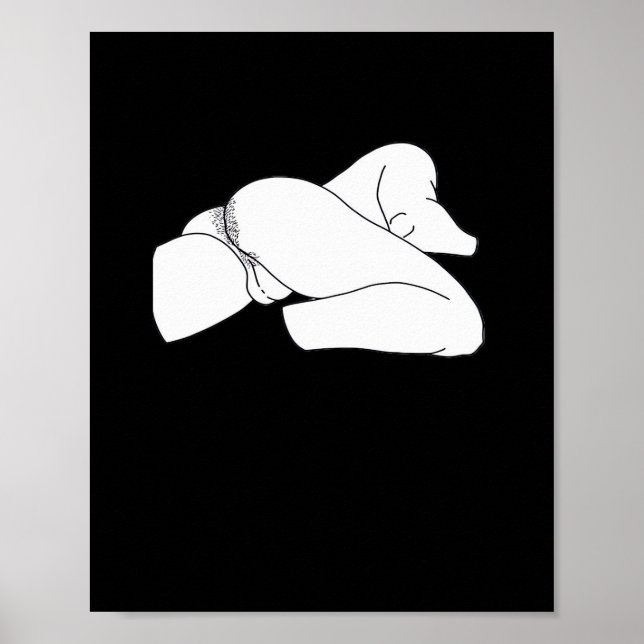 Peekaboo Classic Funny Poster (Vorne)