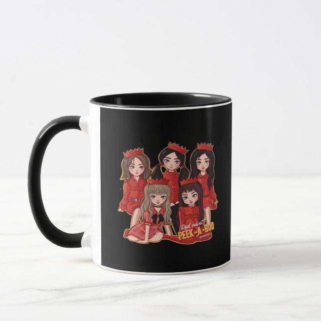 Peekaboo Cozy Herbst Tasse (Links)