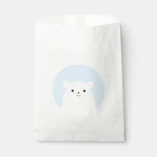 Peekaboo-Eisbär-Bevorzugungs-Taschen Geschenktütchen