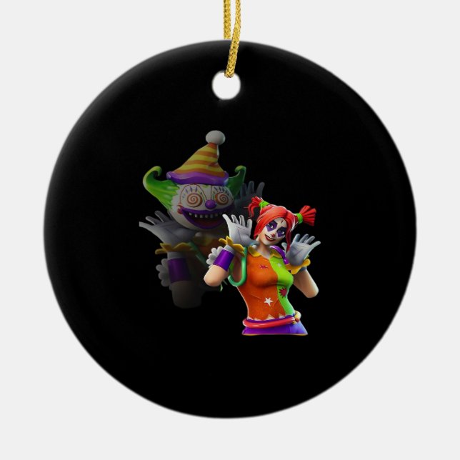 Peekaboo Essential Funny Zitat Keramik Ornament (Vorne)