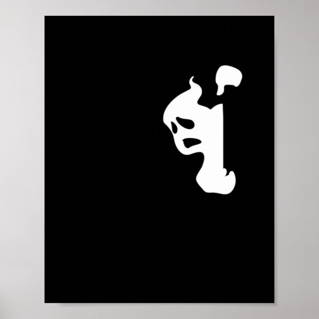 Peekaboo Essential Sloth Halloween Poster (Vorne)