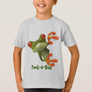 Peekaboo-Frosch T-Shirt