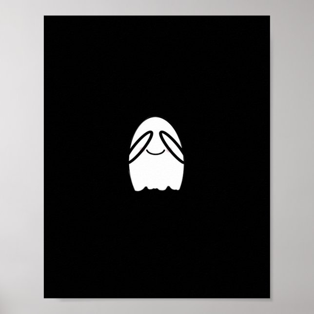 Peekaboo Funny Slogan Poster (Vorne)