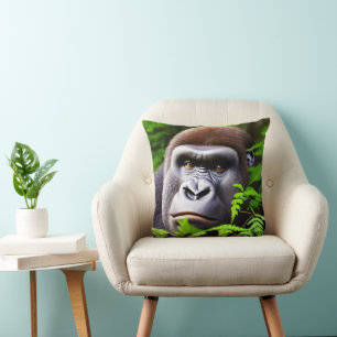 Peekaboo Gorilla, Cushion Kissen