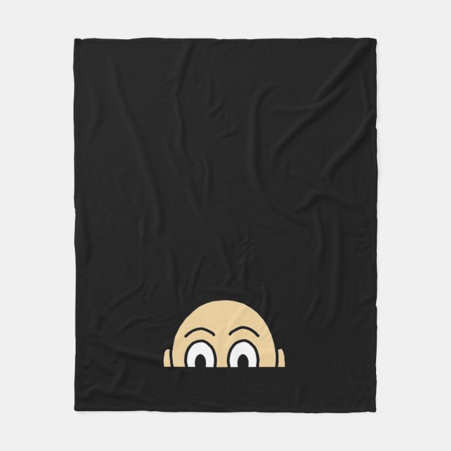 Peekaboo Grafisches Basisangebot Fleecedecke (Vorderseite)