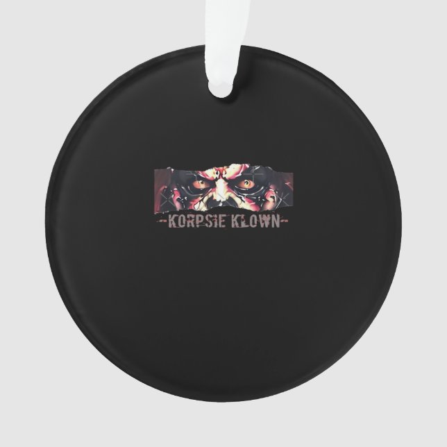Peekaboo Graphic Autumn Vibes Ornament (Vorderseite)