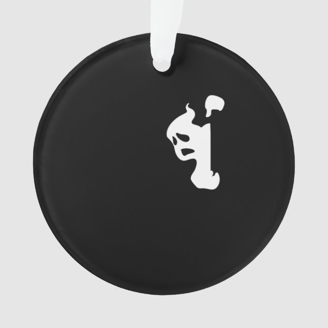 Peekaboo Lazy Sloth Ornament (Vorderseite)