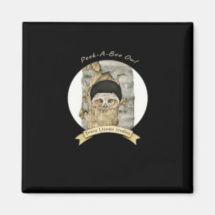 Peekaboo Meme Design für Halloween Magnet