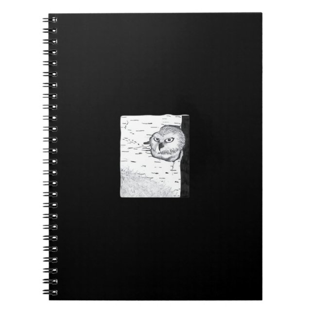 Peekaboo Niedlich Basic Notizblock (Vorderseite)