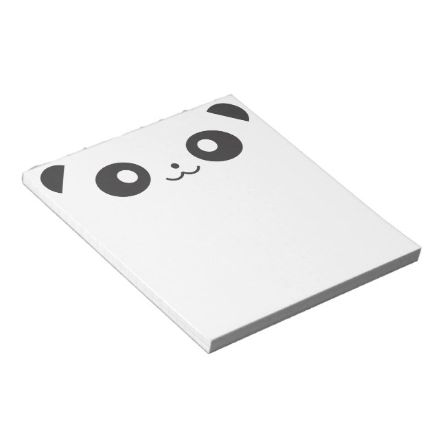 Peekaboo Panda Notizblock (angewinkelt)