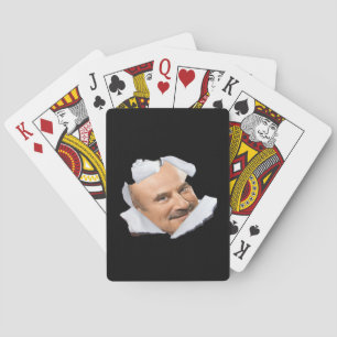 Peekaboo Phil - Funny Autumn Slogan Spielkarten