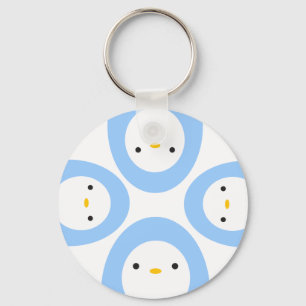 Peekaboo-Pinguine Schlüsselanhänger