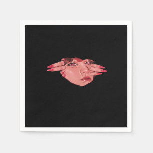 Peekaboo - Sloth Design Vibes Serviette