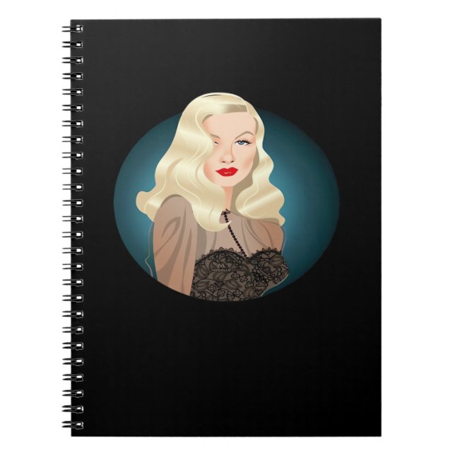 Peekaboo Spooky Zitat Notizblock (Vorderseite)