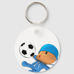 Peekaboofußball Schlüsselanhänger