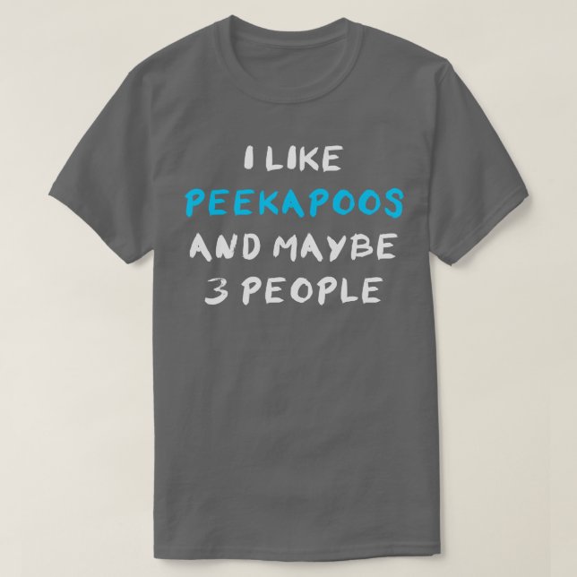 Peekapoo T-Shirt (Design vorne)