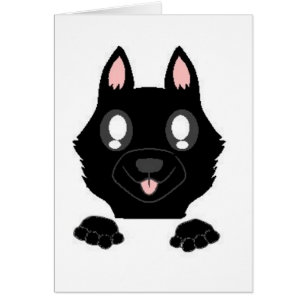 peeking allemand berger noir