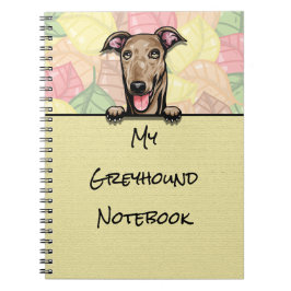 Peeking carnet Greyhound mignon