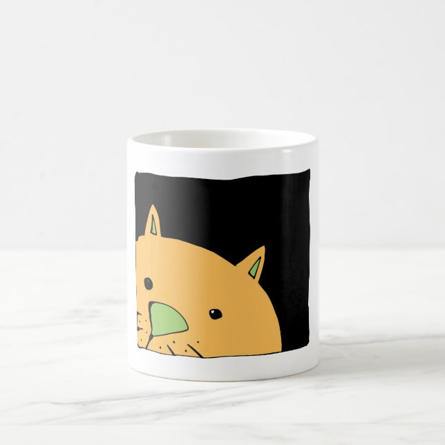 Peeking Cat Kaffeetasse (Mittel)