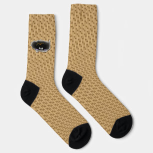 Peeking-Kreatur Socken