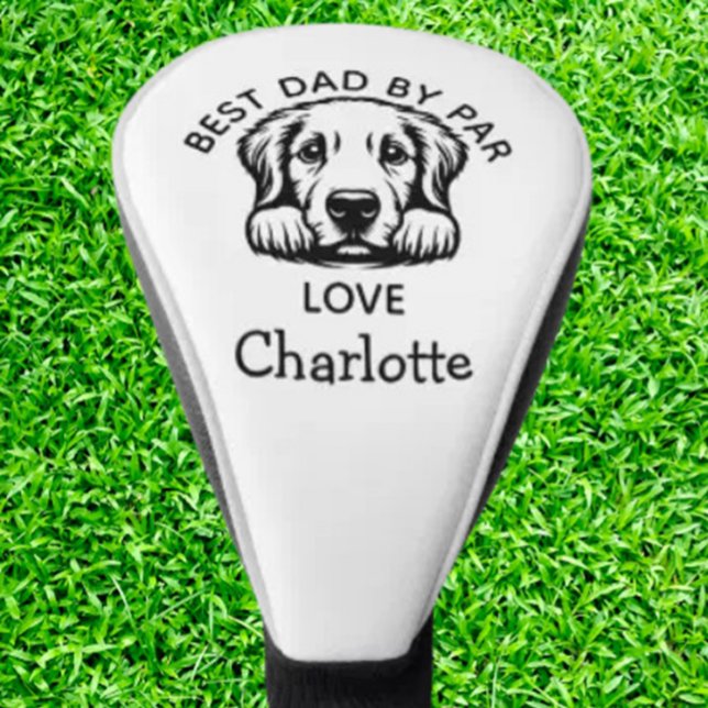 Peeking Labrador Puppy - Anpassen Golf Headcover (Labrador  Puppy Customize Golf Head Cover ntroducing the ultimate accessory for dog-loving go)
