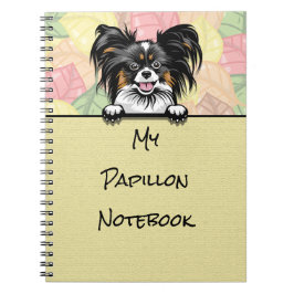 Peeking Niedlich Papillon Notebook Notizblock