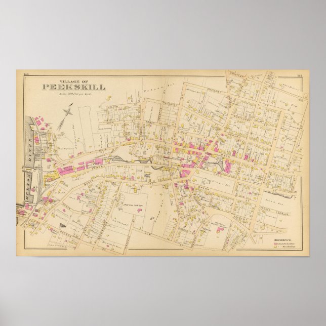 Peekskill, New York Poster (Vorne)