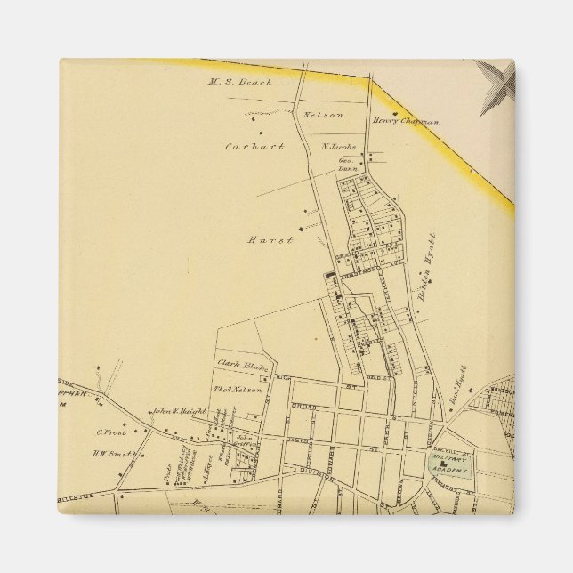 Peekskill, NY Magnet (Vorne)