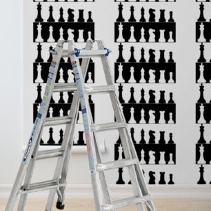 Peel and Stick Papier peint noir blanc pièces d'éc