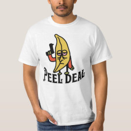 Peel Deal: Go Bananas lustiger Design-T - Shirt