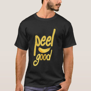 Peel Good Women Banana Yellow Frucht Liebe 1 T-Shirt